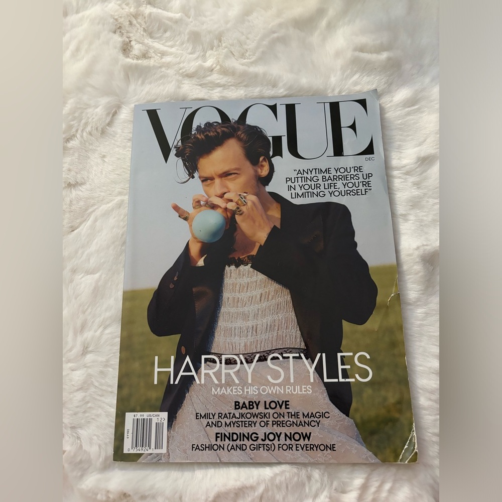 harry styles vogue magazine 2020